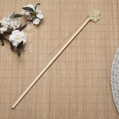 Natural lifting rod Wooden branch lantern portable rod Lantern rod Long rod Accessories handle rod Ancient style art photo