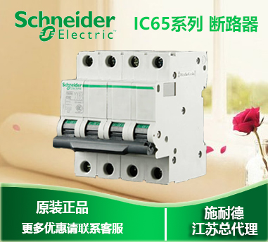 Schneider Circuit Breaker 4P A9 Air Switch iC65N 4P C63A Vacuum Circuit Breaker A9F18463