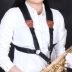Dây đeo Saxophone gửi lau sậy + pad + vải dày vai rộng ống nhạc saxophone phụ kiện nhạc cụ - Phụ kiện nhạc cụ
