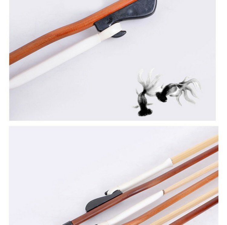 Người mới bắt đầu chuyên nghiệp Erhu Qinzhu tre erhu cung phụ kiện nhạc cụ Matail cung erhu phụ kiện hoạt động tốt túi đựng đàn guitar