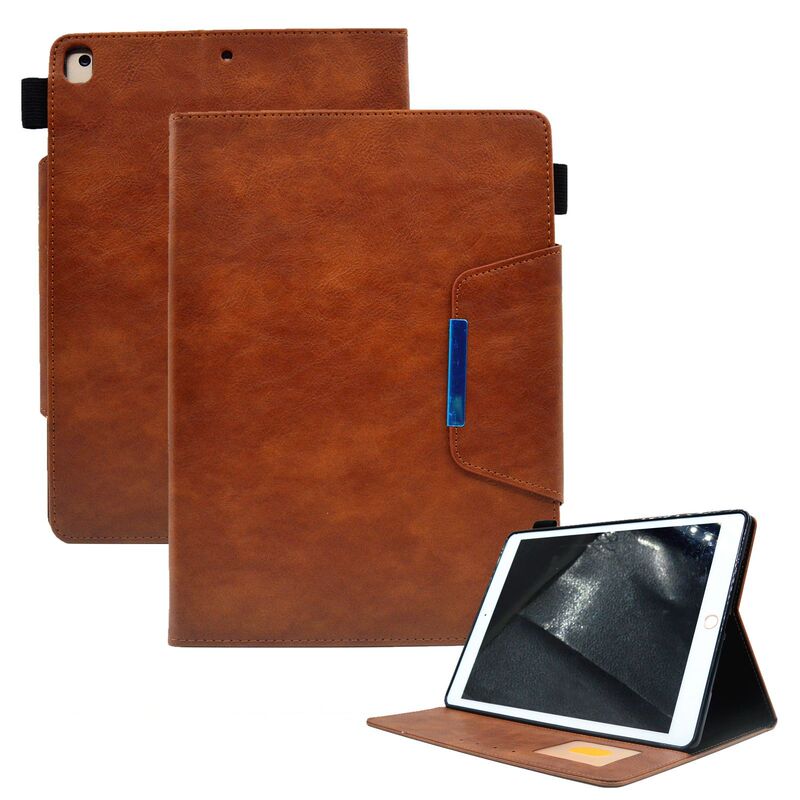Suitable for iPad 10.2 Protective Case Pro11 Leather Case iPad 10 Generation Leather Hardware Buckle Mini6 Shell Amazon