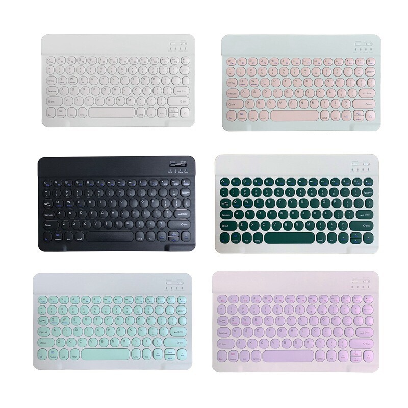 10inch Round Keycap Bluetooth Keyboard Wireless Bluetooth Keyboard and Mouse Set Colorful Wireless Keyboard Compatible with Three Systems 10inch Round Keycap Bluetooth Keyboard Wireless Bluetooth Keyboard and Mouse Set Colorful Wireless Keyboard Compatible with Three Systems