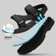 Mulinsen Sandals Men's 2023 Summer New Roman Trend Outdoor Sports and Leisure Vietnamese Beach Shoes Men