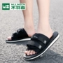 Dép nam Mulinsen xu hướng hè 2019 phiên bản Hàn Quốc cá tính ngoài trời kéo từ mới mang dép và dép cho nam và nữ - Dép dép crocs quai ngang