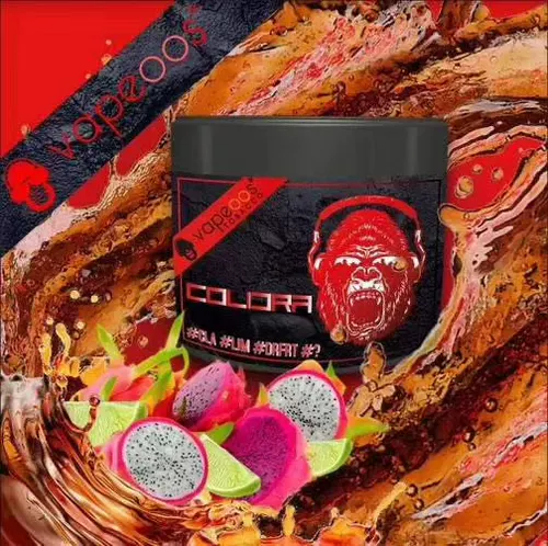 Аравия водяной дым импортирован горилла vapeoooss bar фруктовый вкус с высоким содержанием дыма дыма.