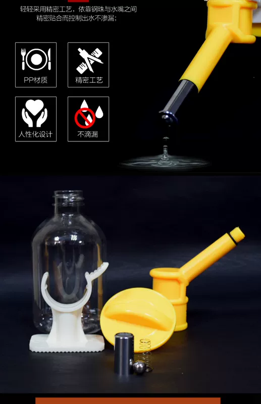 Treo lồng ấm con chó mèo uống nước tự động cho ăn chai nhỏ và vừa bóng chó treo vật nuôi nước uống - Cat / Dog hàng ngày Neccessities