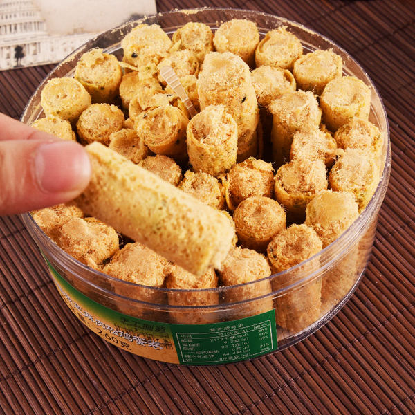 妈阁饼家 鸡蛋卷260g 优惠券折后￥19.8包邮（￥49.8-30）肉松、海苔等多味可选