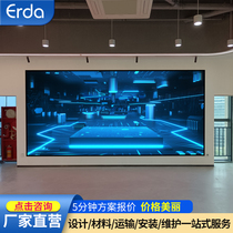 LED full color display room outdoor p2 5 stage meeting room advertising p1 86 HD seamless splicing large screen