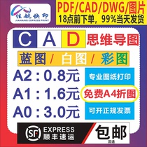CAD engineering drawings print copy sulfuric acid diagram completed red seal blueprint white picture color picture A0A1A2 mind map