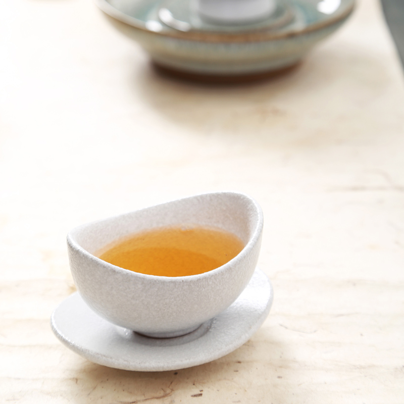 Hong bo acura ceramic cups coarse pottery cup clay sample tea cup coarse pottery plate of kung fu tea cup thick TaoPuEr cup