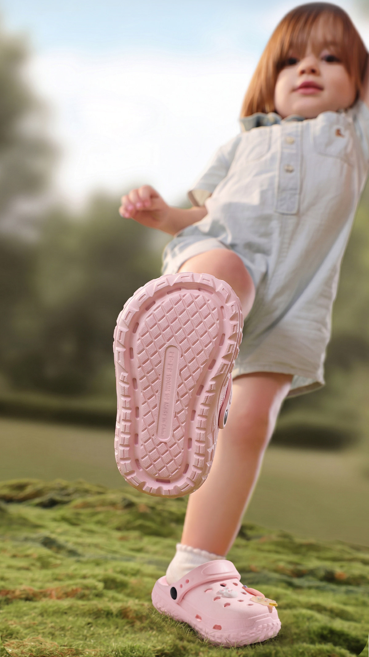 Children's Croc Shoes for Girls 2026 New Summer Outdoor Sandals for Older Kids Non-Slip Eva Girls' Slippers Comfortable — 10