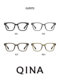QINA Qina 26 new myopia glasses frame men's trendy black frame frame can be matched with female prescription QJ5173