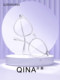 QINA Qina new style myopia glasses for women Zhao Lusi same style round frame glasses frame for men QJ5095