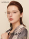 QINA Qina's new myopia glasses frame can be equipped with prescription lens frame literary retro glasses for men and women QJ7195