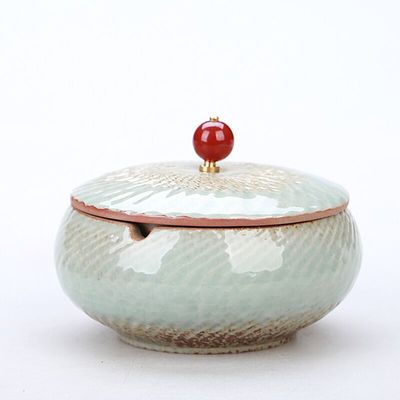 【思友】创意镂空带盖礼品烟灰缸