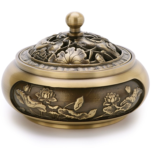 思友 Чистая медная горелка с благовонием обстановка в помещении для сандалового дерева чайная церемония для копченая ароматная ароматная печь