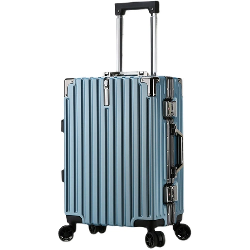 Вместительный и большой универсальный чемодан на колесиках, увеличенная толщина