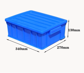 Plastic box Light tray yellow white turnover box without lid Rectangular material box box box truck plastic basin tools