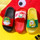Детские слайдеры, мультяшные тапочки подходит для мужчин и женщин, мягкая подошва, 1-3 лет