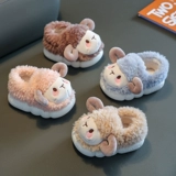 Зимняя удерживающая тепло детская сумка подходит для мужчин и женщин, нескользящие детские тапочки для раннего возраста, 1-3 лет