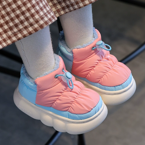 Детские удерживающие тепло сапоги с пухом, туфли подходит для мужчин и женщин, коллекция 2023