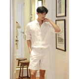 Освежающая летняя тонкая рубашка, быстросохнущие штаны, комплект