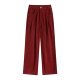 Черные джинсы, длинные штаны, свободный прямой крой, в американском стиле