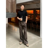 Цветные летние тонкие штаны для отдыха, изысканный стиль, размер, свободный прямой крой