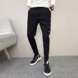 Трендовые брендовые штаны, популярно в интернете, в корейском стиле, коллекция 2021