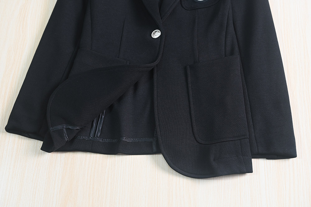 Пластырь, эластичные наплечники, пиджак классического кроя, США, с вышивкой, облегающий крой 