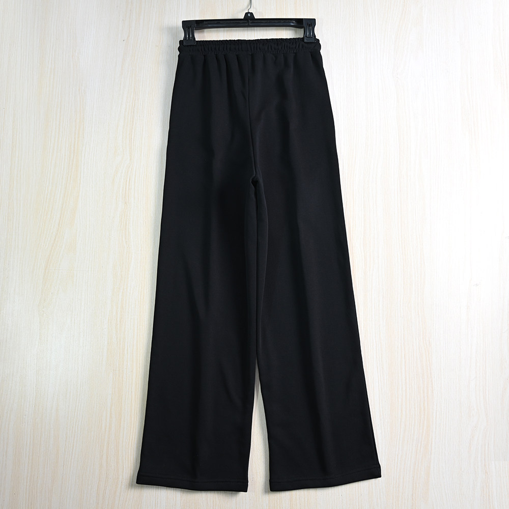 Спортивная толстовка для отдыха, штаны, высокая талия, свободный прямой крой для девушки 