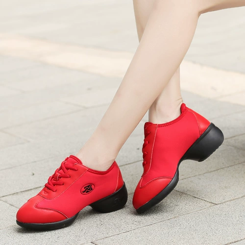 牛霸道 Современные нескользящие танцующие туфли, осенние, мягкая подошва