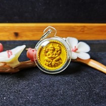 Wood Chaste Thai Ornament Elephant God Small Pendant Small Pendant Ruserhead Small Pendant Adornment