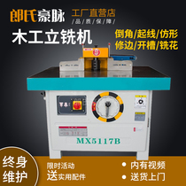 Woodworking machinery 5317B double-headed end milling machine Double-axis end milling machine Large engraving and milling machine Trimming and line machine