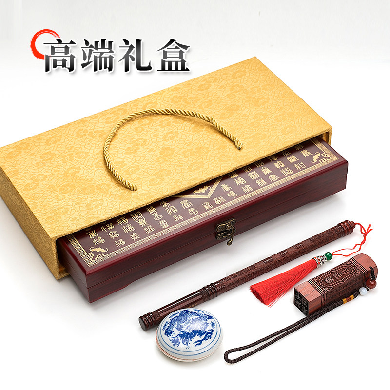 Tiger baby fetal hair souvenir diy self-made Baifu gift box set fetal hair pen rod making custom umbilical cord stamp