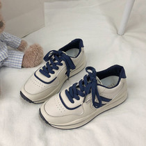 Forrest Gun shoes female ins tide 2021 spring and summer new Hong Kong wind mesh breathable student Joker running dad shoes