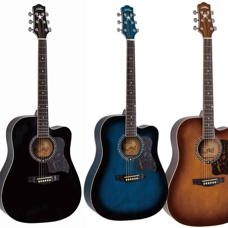 Star Guitar 41inch Notched Beginner Entry-Level Advanced Universal Guitar with Bright Sound, Multiple Colors Available, Genuine Domestic Red Cotton Star Guitar 41inch Notched Beginner Entry-Level Advanced Universal Guitar with Bright Sound, Multiple Colors Available, Genuine Domestic Red Cotton
