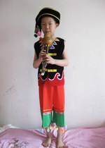  Ethnic minorities Zhuang Wa Yi Yao Miao dance performance costumes boys childrens performance costumes