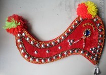  Yunnan ethnic Yi hat rooster headdress chicken crown Yi hat handmade silver bubble Yi chicken crown headdress