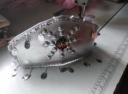 Yunnan minority ethnic Wa women's clothing hat dance performance headwear Hulusi Performance Props Stage Headwear