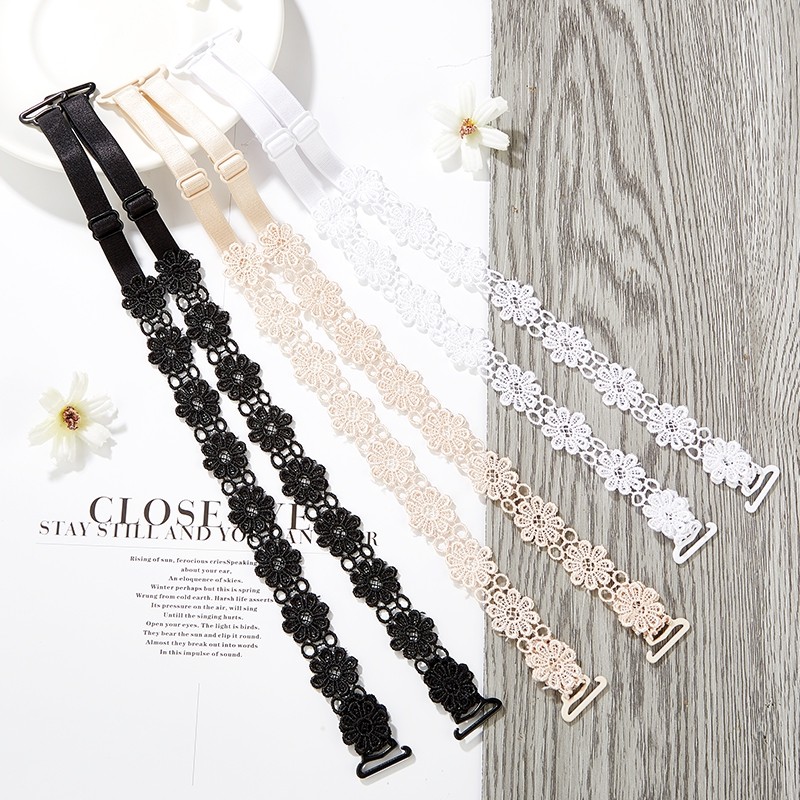 Transparent invisible shoulder strap bra underwear strap bra underwear strap sling female accessories no trace lace exposed