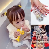 Детская безвредная милая резинка, детский аксессуар для волос, не повреждает волосы