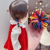 Детская милая резинка для волос, безвредный детский аксессуар для волос, простой и элегантный дизайн, не повреждает волосы