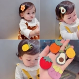 黄小妞 Детский безвредный аксессуар для волос на липучке, заколка для волос, не повреждает волосы