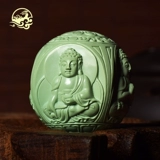 品松 Натуральная бирюзовая подвеска, природная руда, резьба по камню, провинция Хубэй