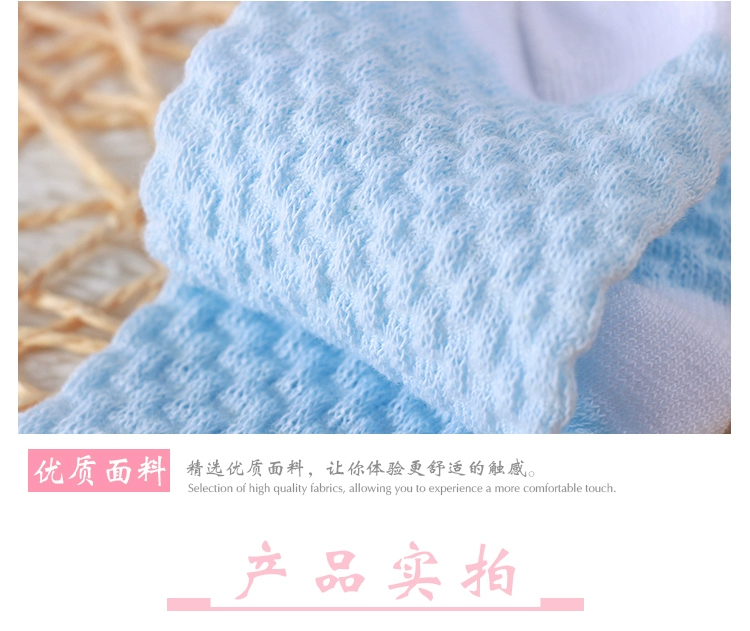 Vớ trẻ em mùa hè vớ cotton mỏng bé trai và bé gái mùa xuân và mùa thu vớ cotton thoáng khí 1-3-5 tuổi vớ lưới thoáng khí