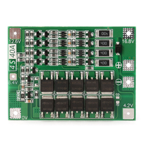 4 strings 14 8V 16 8V 18650 lithium battery protection board with equalization can start the drill 40A current