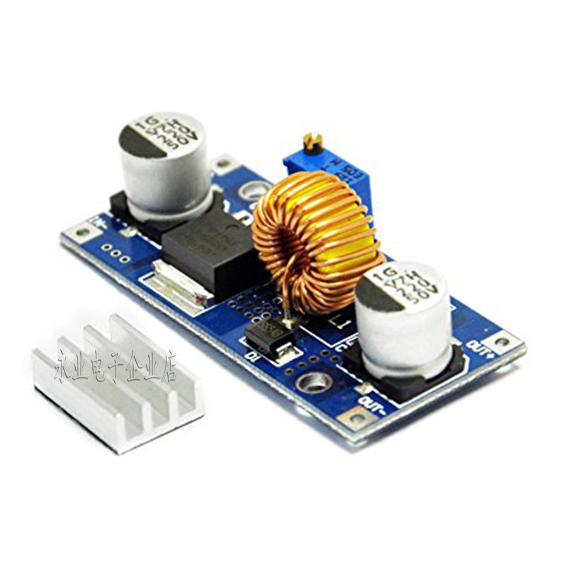 High power DC-DC buck module Adjustable voltage 12v to 9v 5V 3A 5A buck