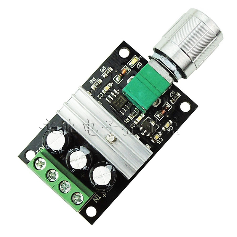 PWM DC motor speed regulator 6V12V24V28V 3A throttle switch 1203B