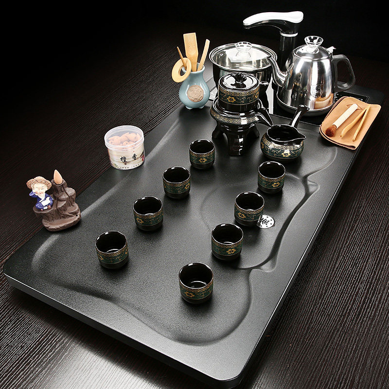 Modern fully automatic integrated tea tray upscale light lavish utilityThe tea furniture set group home living room office will be guest